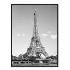 Настенная картина, черная рама