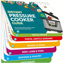 Шпаргалка по аэрофритюрнице, буклет с руководством по приготовлению на магните