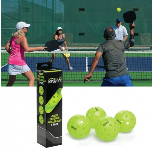 Пиклбол мяч с оптимизированной производительностью (4 шт)