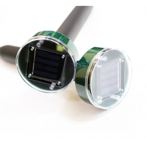 Ультразвуковой отпугиватель грызунов и диких животных с солнечной панелью — защита без химии