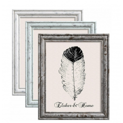 Фоторамка 33×40 см в деревенском стиле