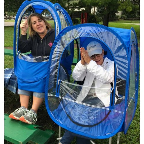 Инновационная ПВХ-щитовая палатка для защиты на открытых мероприятиях и в условиях эпидемии