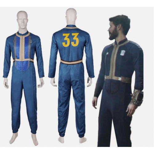 Косплей-костюм «Убежище 33» по мотивам Fallout 4 — унисекс комбинезон