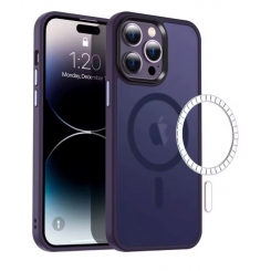 Чехол для iPhone 15 Pro Max, MagSafe, Purple