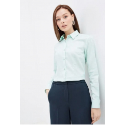 Рубашка модная, мятная