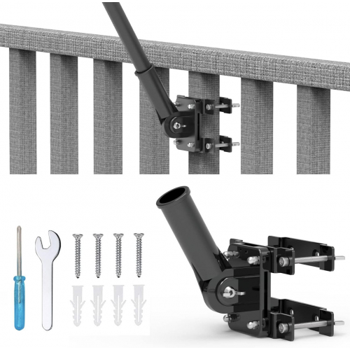 Крепление для флагштока без сверления