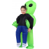 Надувной инопланетянин костюм на хэллоуин для взрослых детей
