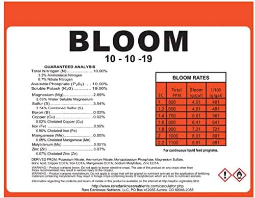 Редкие питательные вещества Dankness Perfecta BLOOM