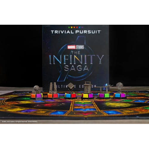 Коллекционная настольная викторина с 6 элементами по фильмам Marvel