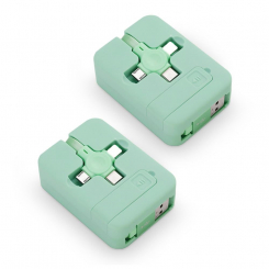 Рулон зарядного кабеля «три в одном»