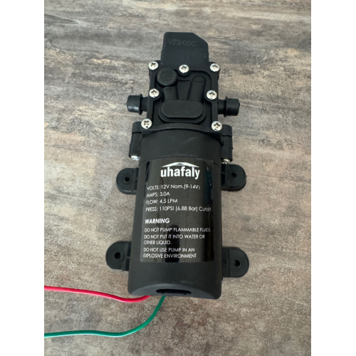 Насос 12V для воды /опрыскивателя/кемпера 4.5л/мин