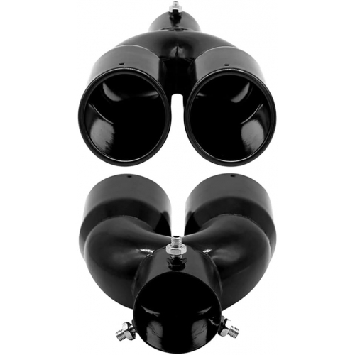 OTRTSUCC Двойной выхлопной наконечник из нержавеющей стали