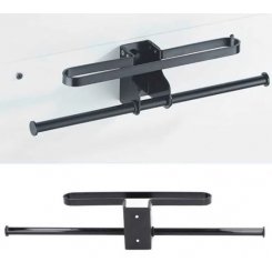 Вместительный алюминиевый держатель-вешалка большой емкости, 40 см