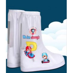 Детские водонепроницаемые резиновые сапоги с противоскользящей подошвой