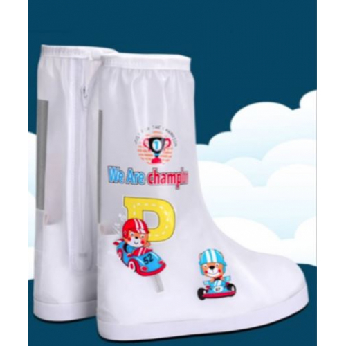 Детские водонепроницаемые резиновые сапоги с противоскользящей подошвой