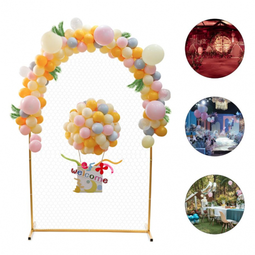 Металлическая арка - декор для торжеств, 120*220 см