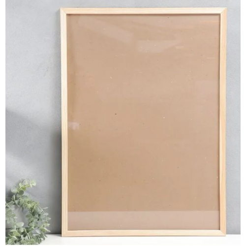 Фоторамка, белое дерево, 49*64 см