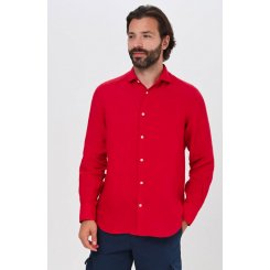 Мужская рубашка, красная