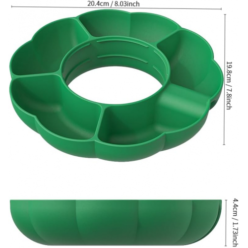 Cиликоновый поднос для закусок 
