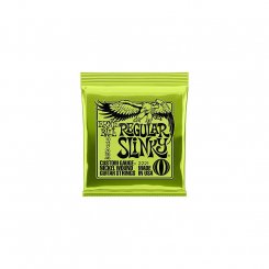 Ernie Ball Regular Slinky Electric Guitar Strings — Никелированные струны для электрогитары (1 упаковка)