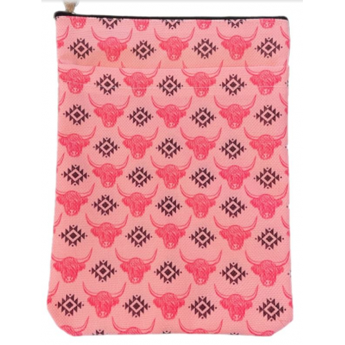 Косметичка розовая, 22*29 см