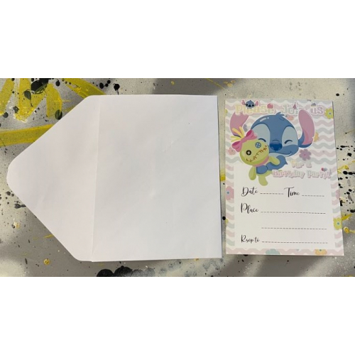 Конверт с открыткой - приглашение 