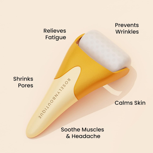 Охлаждающий массажер-роллер для лица и кожи