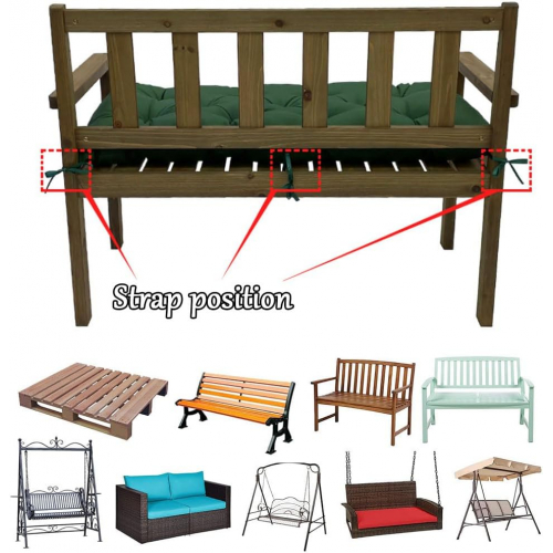 Подушка для садовой скамейки 