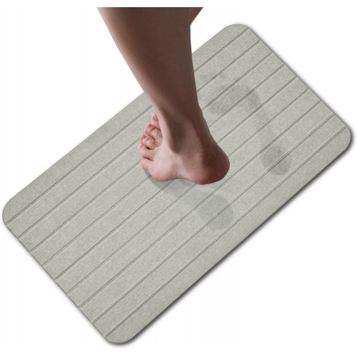 Противоскользящий коврик из диатомита для ванной комнаты