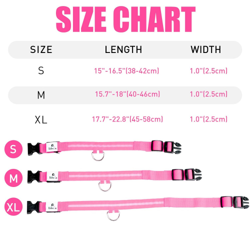 Перезаряжаемый светодиодный ошейник для собак