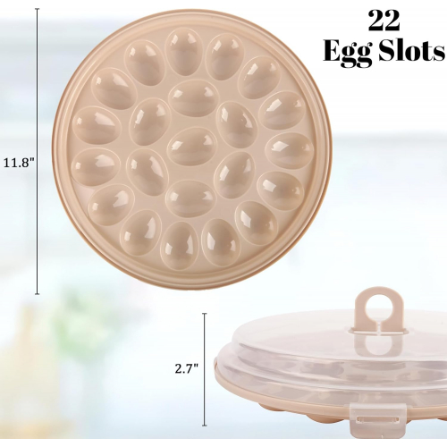 Пластиковый латок для яиц с крышкой