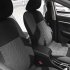Комплект универсальных чехлов для автомобильных сидений из полиэстера для 5-местного салона, с функцией разделения заднего ряда