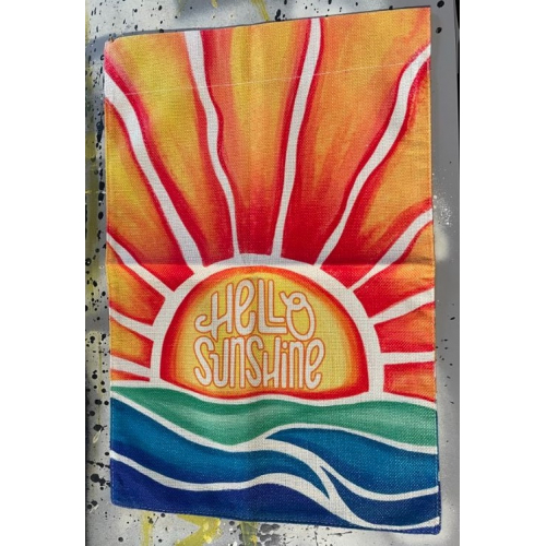 Двойное полотенце, рассвет