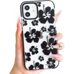 Чехол с узором винтажных роз для iPhone 11 Pro Max — мягкий TPU-чехол с усиленной защитой камеры