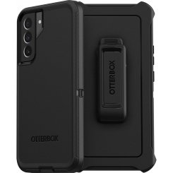 Чехол OtterBox Defender Series для Samsung Galaxy S23, чёрный, с защитой от падений, портами и клипсой-стойкой