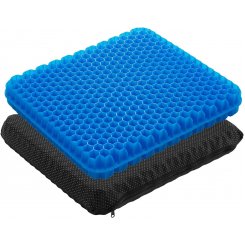 Гелевый сидячий коврик с вентиляцией и противоскользящей поверхностью, 50x50 см