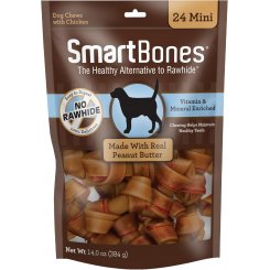 Мини-жевательные пластины с натуральным арахисовым маслом, 1шт 