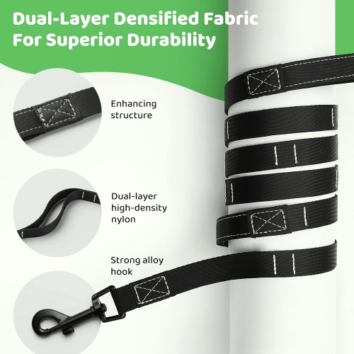 Поводок для собак 3 в 1 (прогулка/ в машину/ дрессировка)