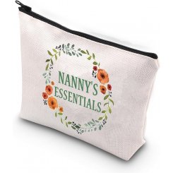 Косметичка из льна и хлопка с водоотталкивающим покрытием, 23 × 18 см