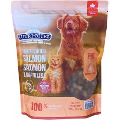 Пара пакетов леденого лосося Nutri Bites для собак и кошек — 400г