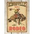 Металлическая табличка Kingsville Texas Rodeo в винтажном стиле, 20 × 30 см