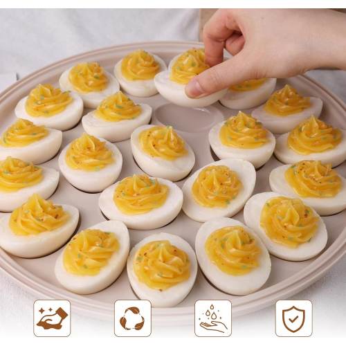 Пластиковый латок для яиц с крышкой