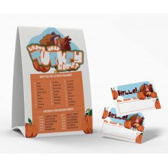 Игровой набор для поиска уникальных имен на вечеринке