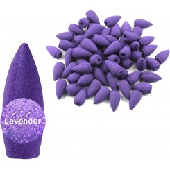 Ароматная свеча «Лаванда» в форме конуса