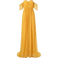 Платье для беременных с открытыми плечами