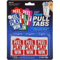 Реалистичные фальшивые лотерейные билеты — набор из 12 шт. для шуток и розыгрышей 