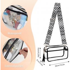  Женская прозрачная сумка