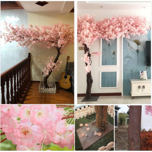 Искусственное дерево цветущей сакуры для украшения интерьера