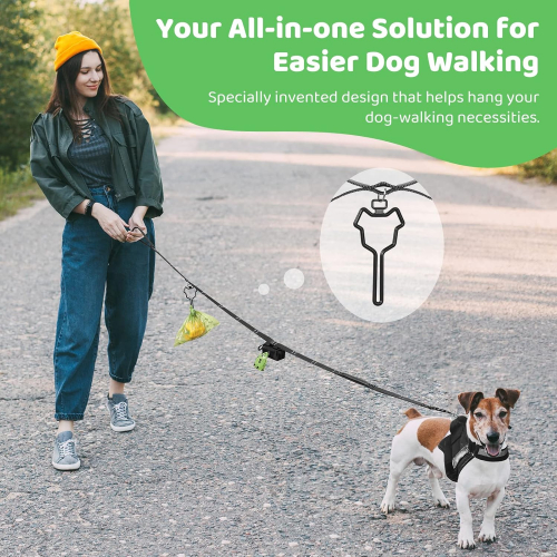 Поводок для собак 3 в 1 (прогулка/ в машину/ дрессировка)