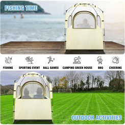 Всепогодная спортивная палатка, 130*170*90 см